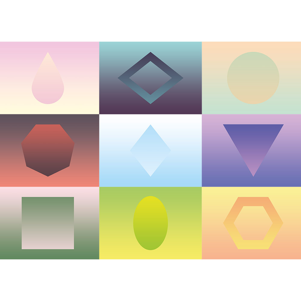 Geometry is a Cloudberries puzzle that's easy to complete