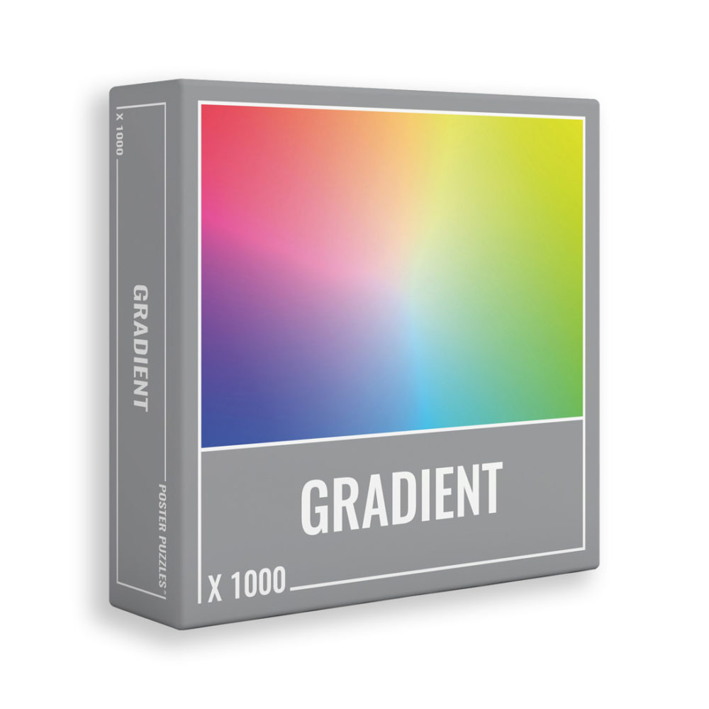 The original Gradient jigsaw puzzle from Cloudberries