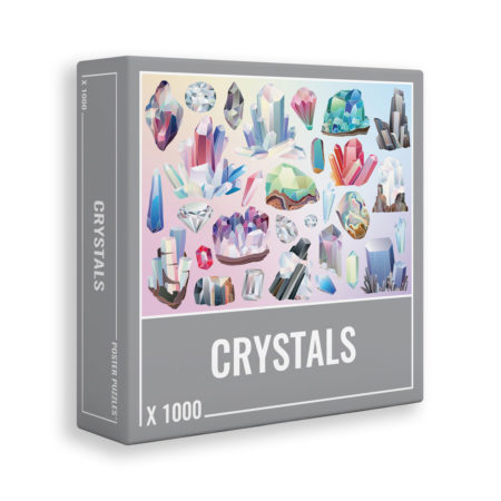 Crystals jigsaw puzzle for adults from Cloudberries