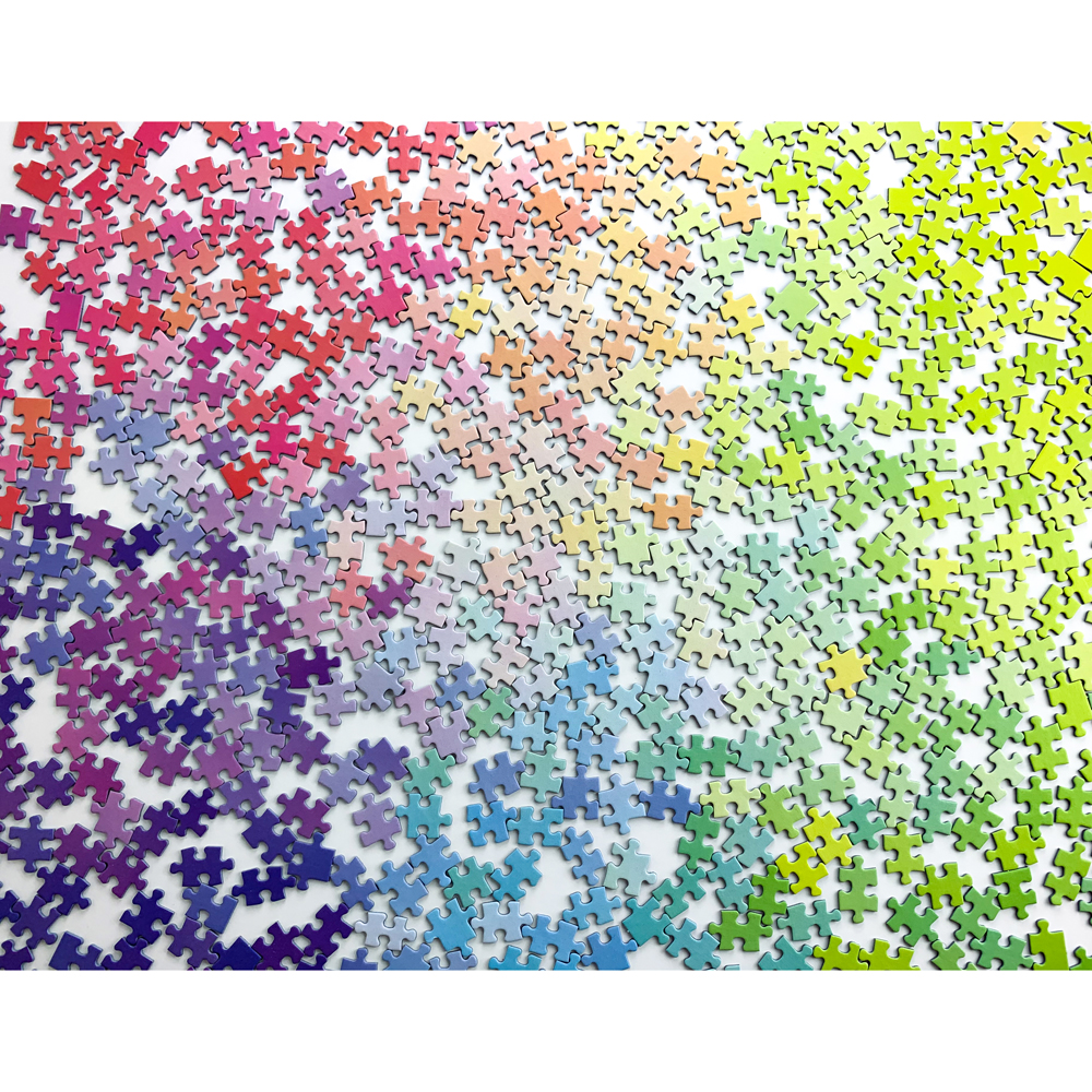The 1000 piece colour puzzle from Cloudberries