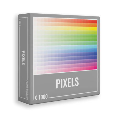 Pixels 1000-piece jigsaw puzzle from Cloudberries