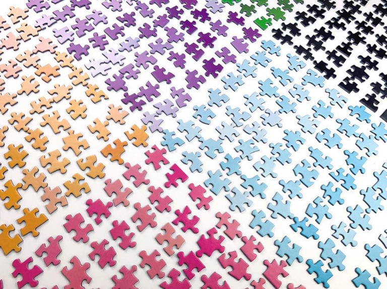 Sorting your puzzle pieces early can save you a lot of time when it comes to putting together a jigsaw puzzle