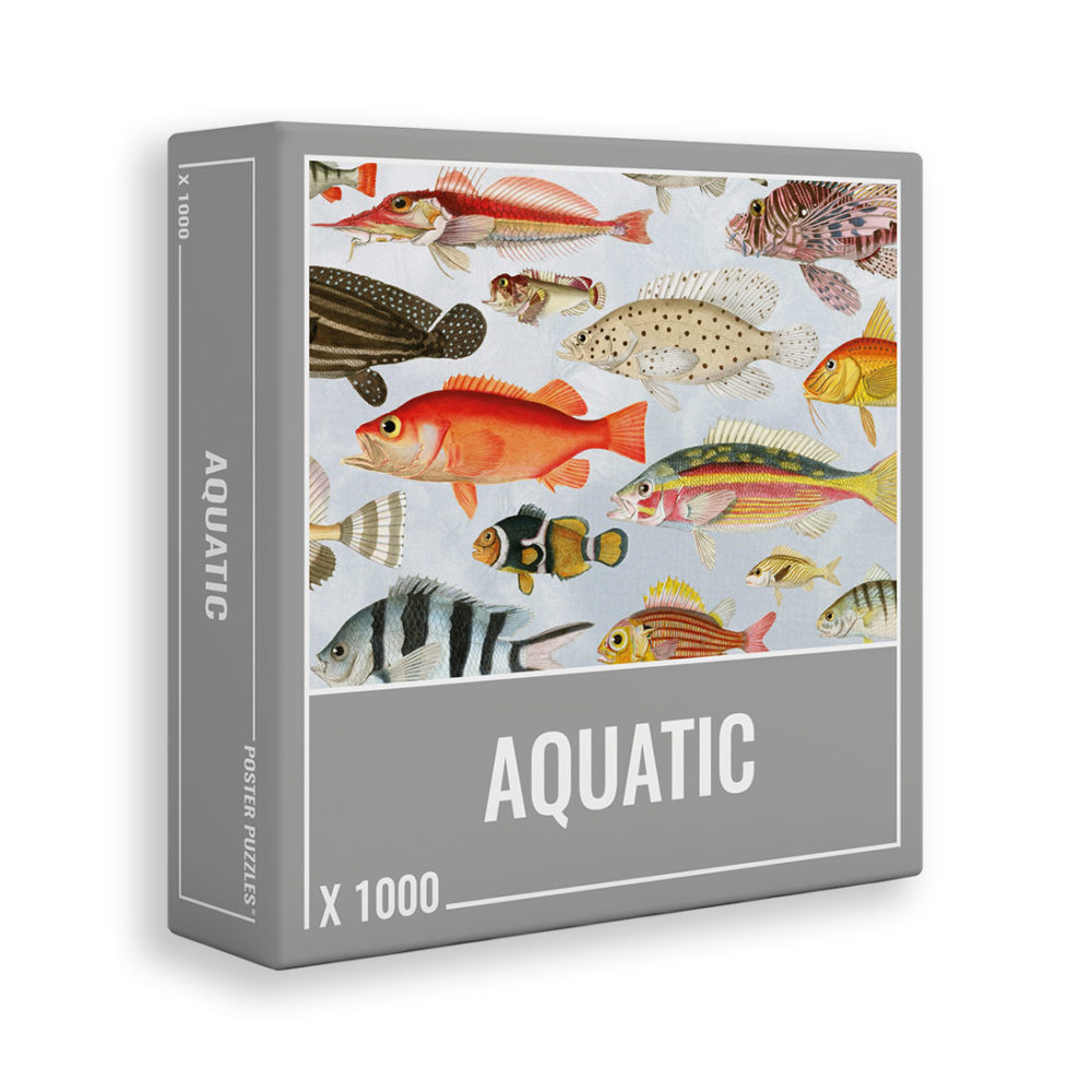 Aquatic is a 1000-piece puzzle from Cloudberries
