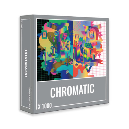 Chromatic is a psychedelic 1000-piece puzzle from Cloudberries