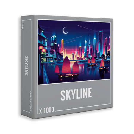 SKYLINE is a challenging 1000-piece puzzle designed especially for grown ups