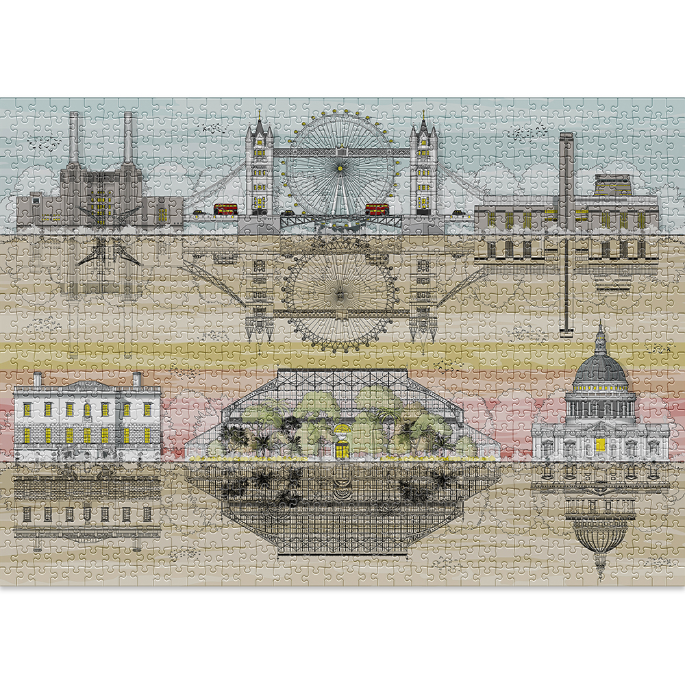 LONDON is the coolest 1000-piece puzzle featuring the British capital