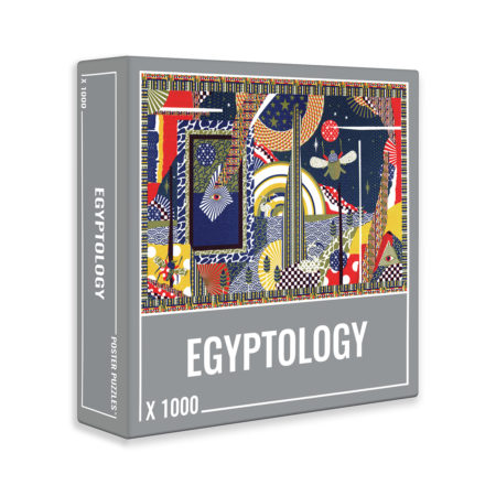 Egyptology is a colourful premium 1000-piece puzzle from Cloudberries