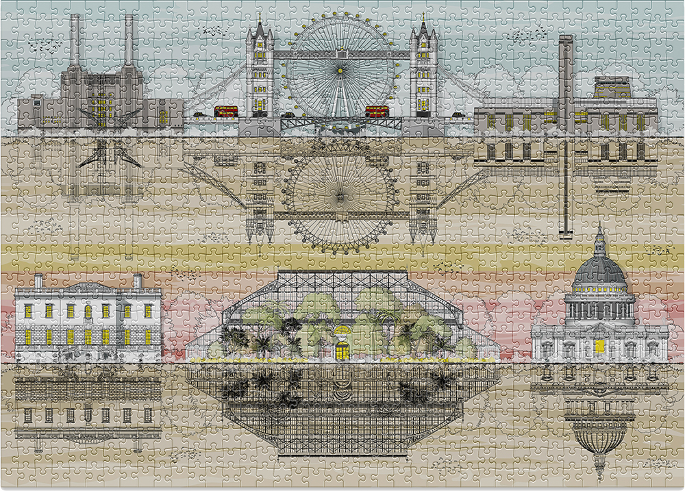 LONDON is a new 1000-piece puzzle from Cloudberries