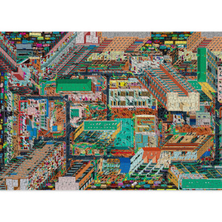 Metropolis is one of the most difficult 2000 pieces puzzles by Cloudberries