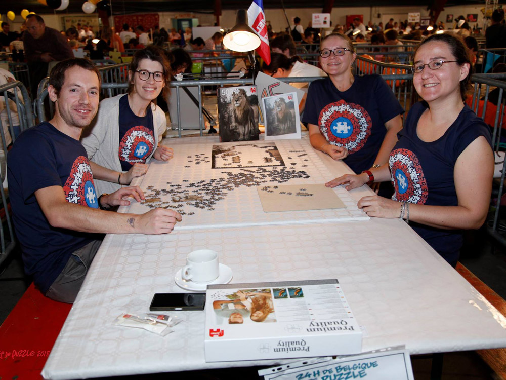 Belgium's 24 hour puzzling event gives puzzlers an intense challenge!