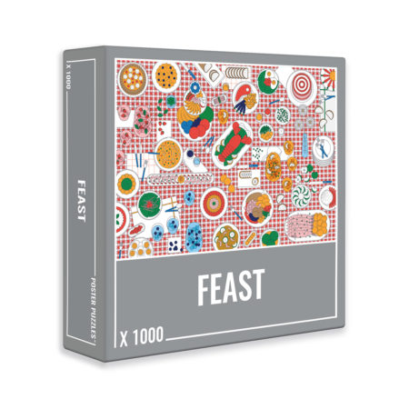FEAST is a fun 1000-piece puzzle for foodies!