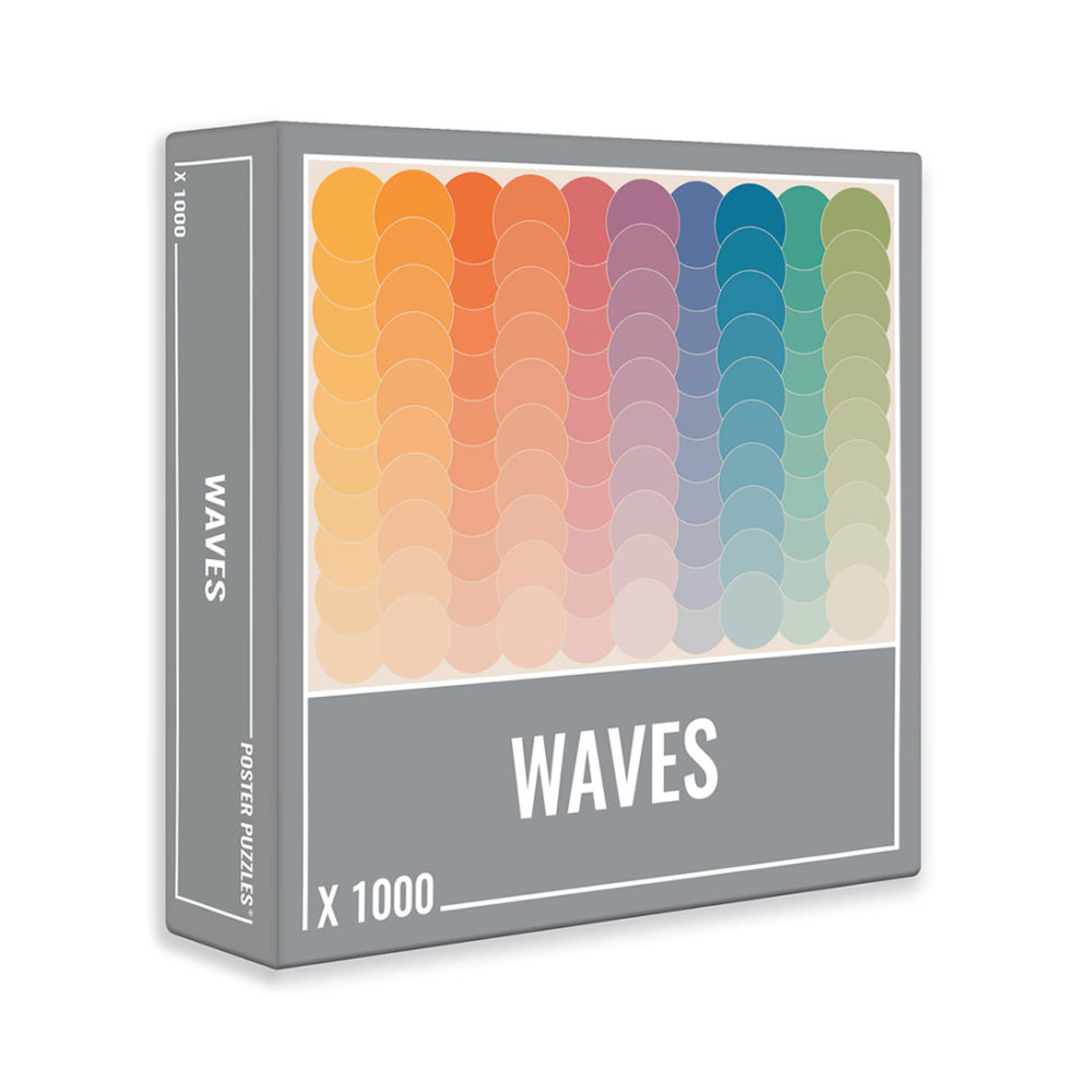 The Waves 1000-piece puzzle by Cloudberries