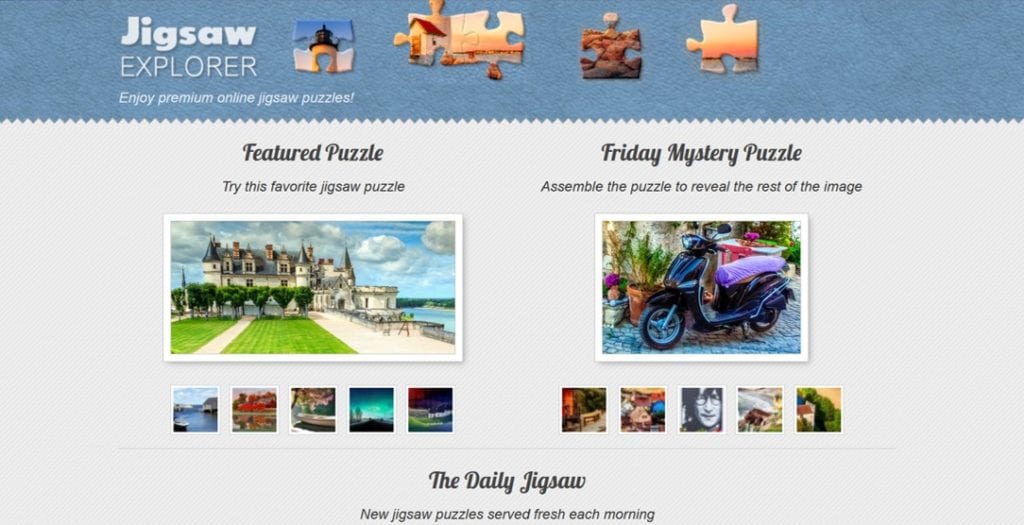 Daily jigsaw puzzles - a new online jigsaw puzzle added daily. Thousands of  free jigsaw puzz…