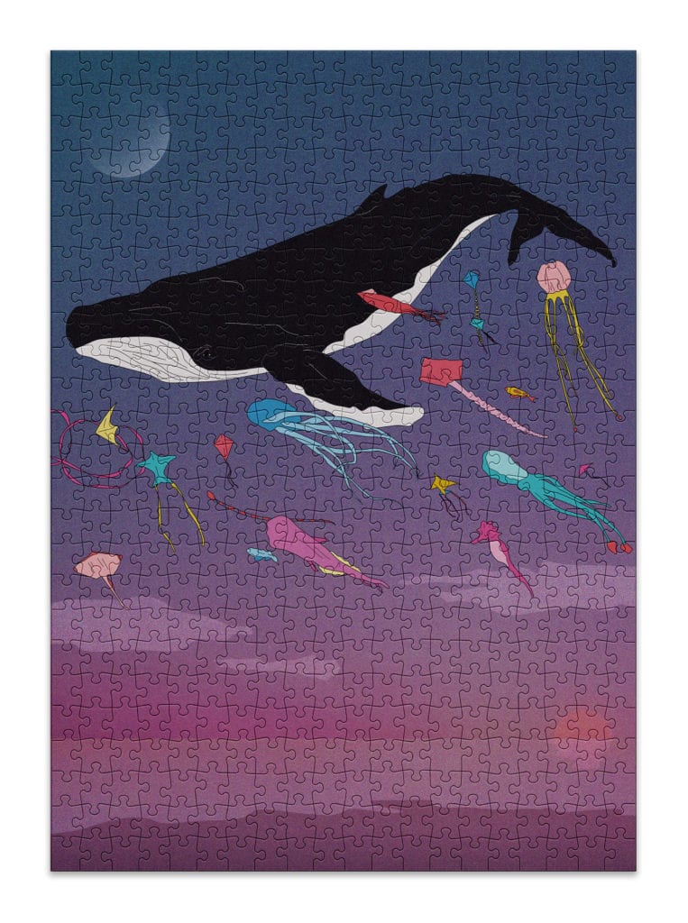 WHALE JIGSAW PUZZLE