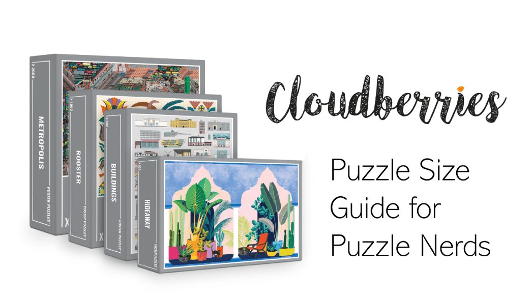 Jigsaw puzzle size guide for puzzle nerds