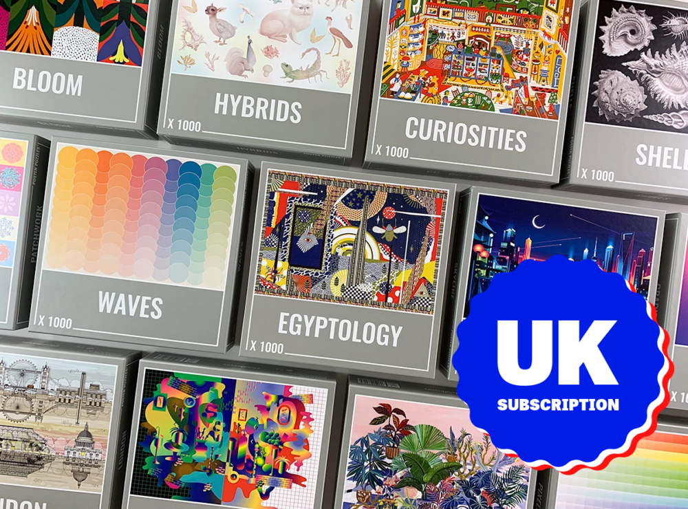 1000 piece puzzle subscription UK