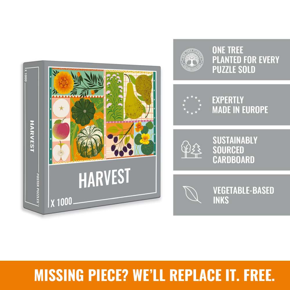 Harvest is a gorgeous Cloudberries puzzle for adults!