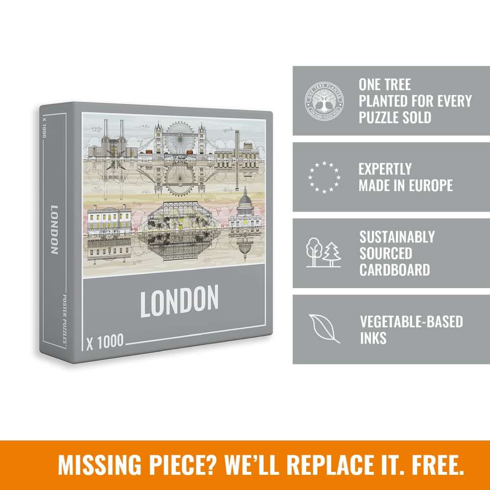 London is an incredible travel-themed puzzle made by Cloudberries