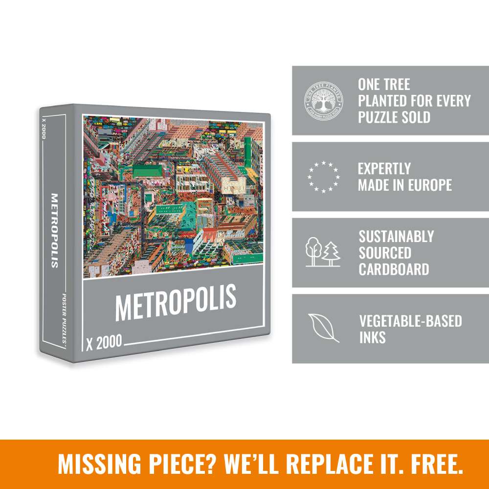 Metropolis is a tricky but exciting puzzle made by Cloudberries