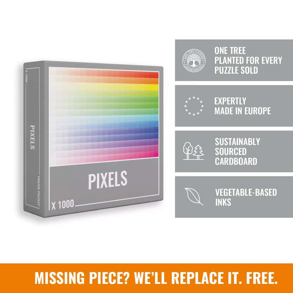 Pixels is a cool and beginner-friendly gradient puzzle made by Cloudberries