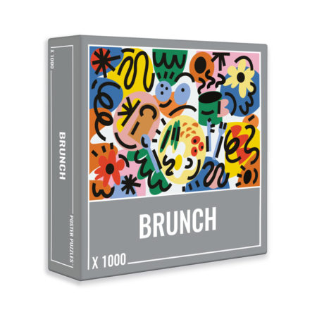 Brunch is a bright, colorful jigsaw puzzle for adults!