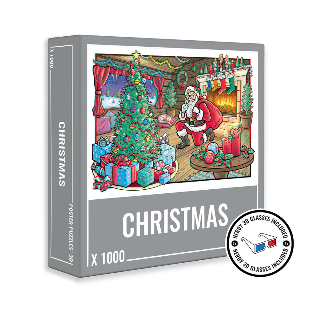 The 3D Christmas jigsaw puzzle by Cloudberries