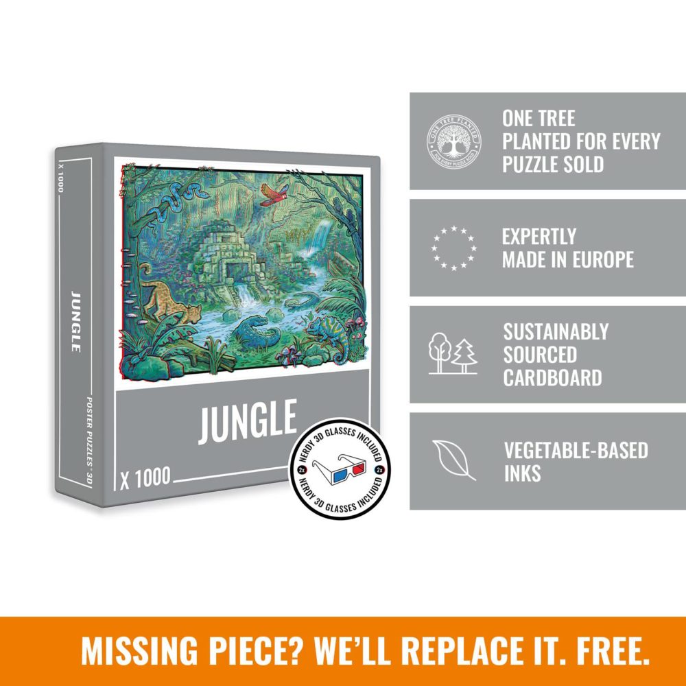 jungle 3D jigsaw puzzle