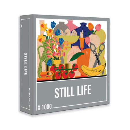 Still-life is a gorgeous 1000-piece jigsaw puzzle for adults!