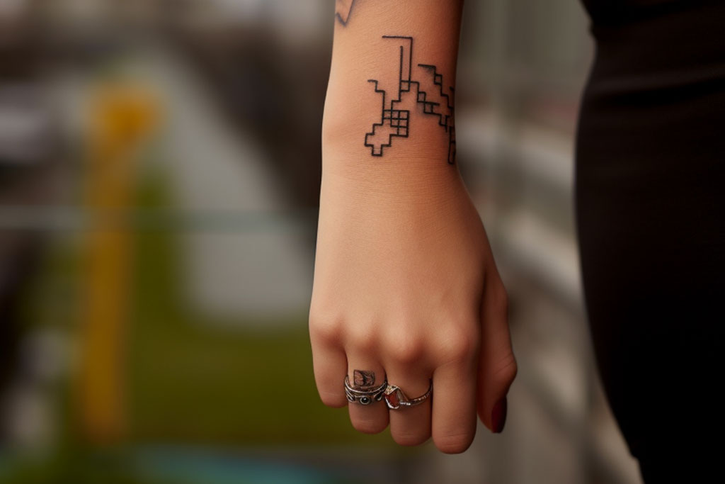Tattoos can be a fun way to show how much you love puzzles