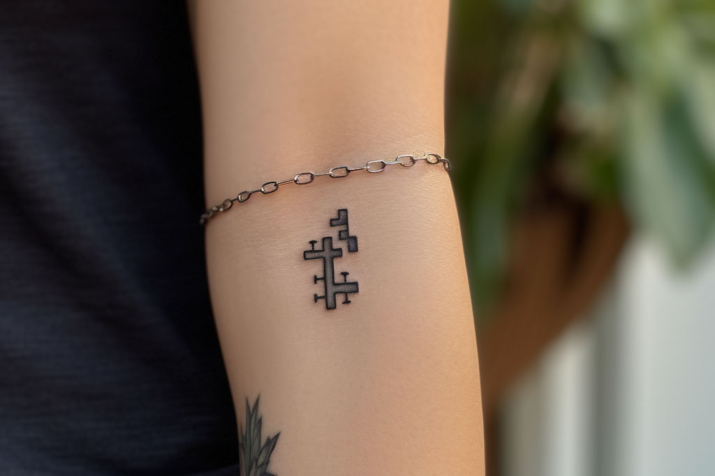 Puzzle tattoo