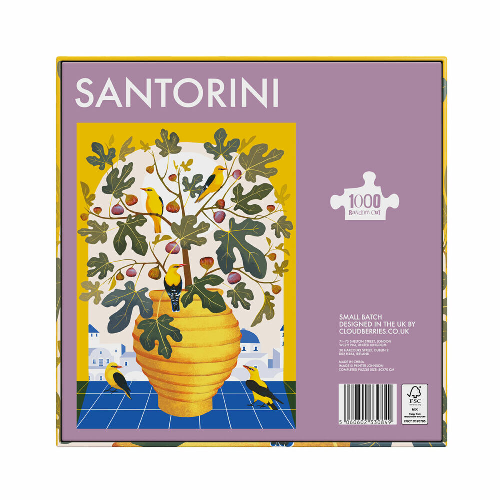 Cloudberries Santorini puzzle