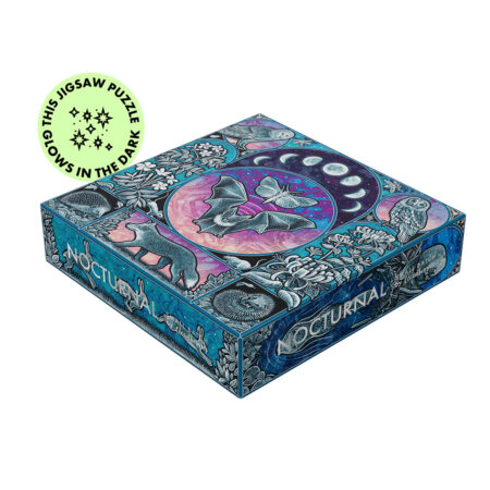 Nocturnal glow in the dark puzzle by Cloudberries